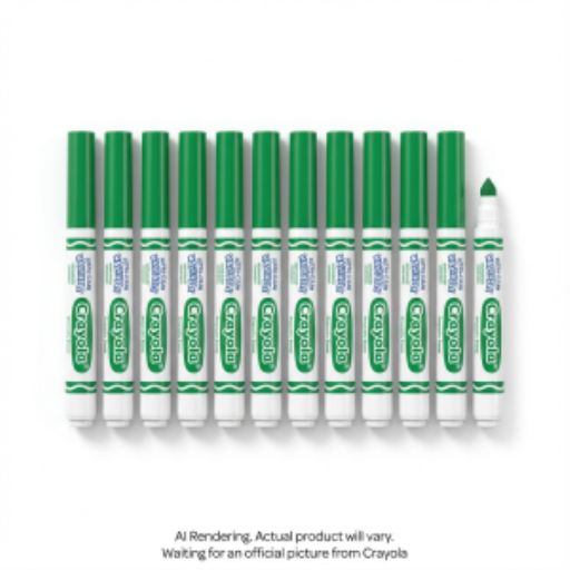 Marqueurs lavables à pointe large Ultra-Clean Crayola — 12 couleurs