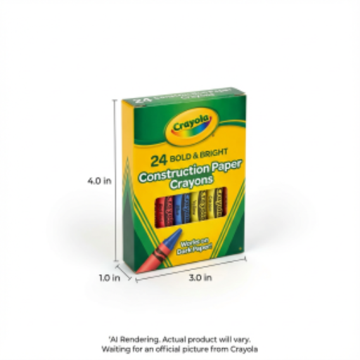 Crayons Crayola couleurs vives — 24 couleurs