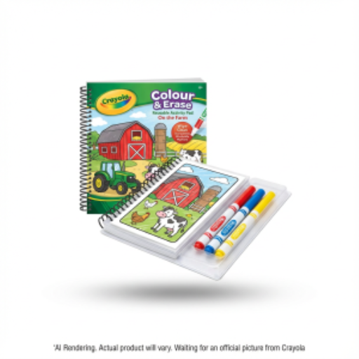 Cahier d’activités réutilisable Crayola