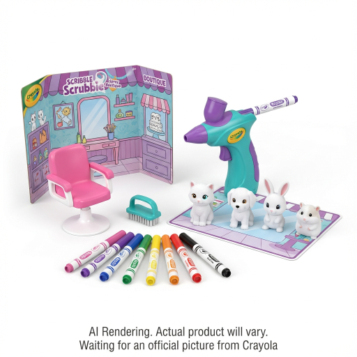 Ensemble de jeu Scribble Scrubbie Crayola