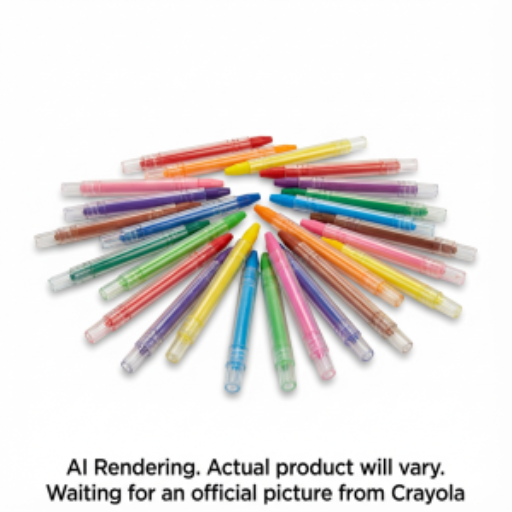 Mini crayons Twistables Crayola — 24 couleurs, Silly Scents