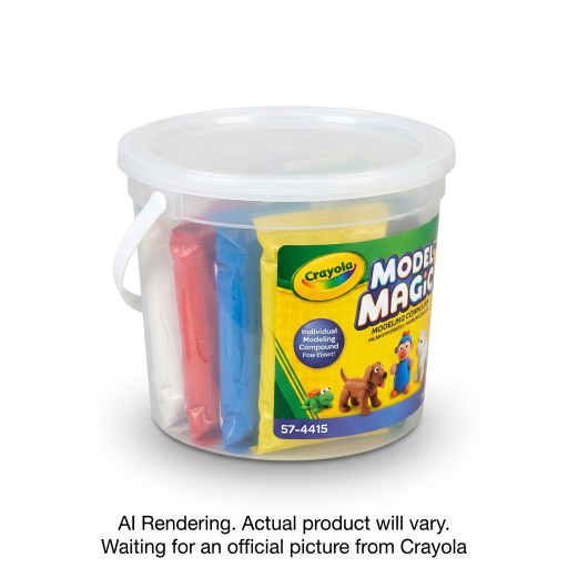 Pâte à modeler Model Magic Crayola — seau 4 couleurs, 904 g