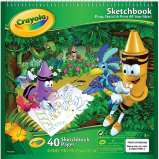 Carnet de croquis Crayola