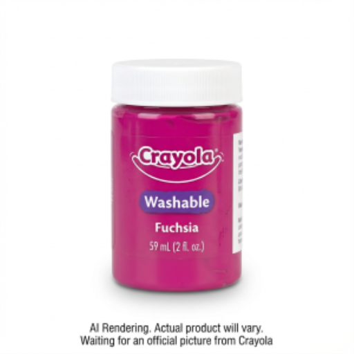 Peinture lavable Crayola — fuchsia, 59 ml