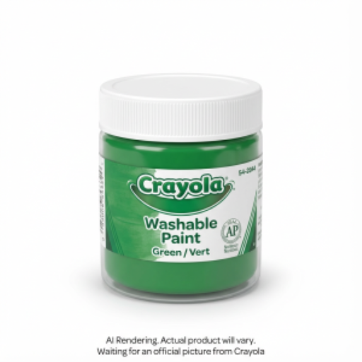 Peinture lavable Crayola — vert, 59 ml