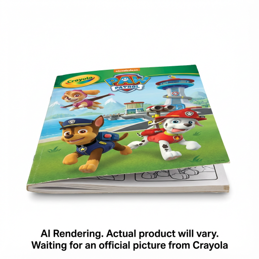Livre de coloriage Crayola — Paw Patrol, 48 pages