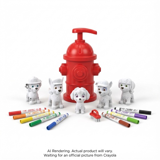 Ensemble de jeu Scribble Scrubbie Crayola — Paw Patrol