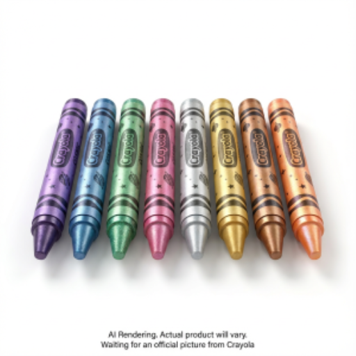 Crayons Crayola Cosmic — 8 couleurs
