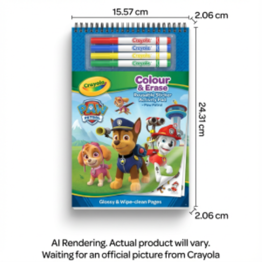 Cahier d’activités réutilisable Crayola