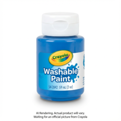 Peinture lavable Crayola — bleu, 59 ml