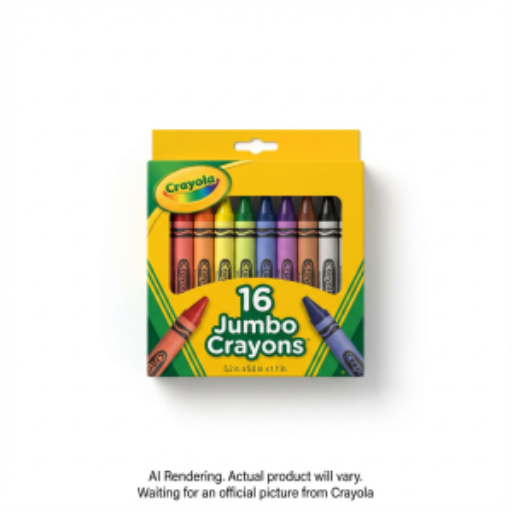 Crayons de cire jumbo Crayola — 16 couleurs