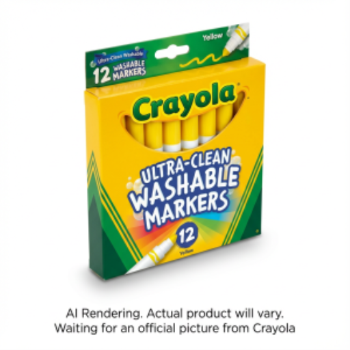 Marqueurs lavables à pointe large Ultra-Clean Crayola — 12 couleurs