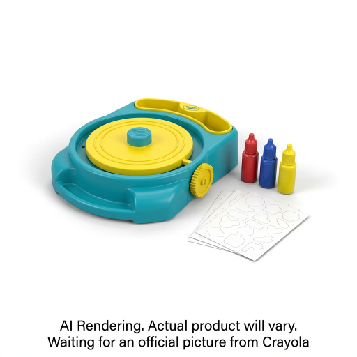 Créateur d’autocollants Spin Art Crayola