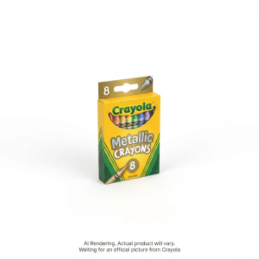 Crayons Crayola métalliques — 8 couleurs