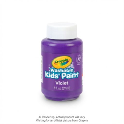 Peinture lavable Crayola — violet, 59 ml