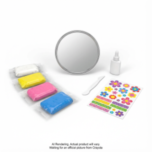 Miroir marguerite Model Magic Crayola