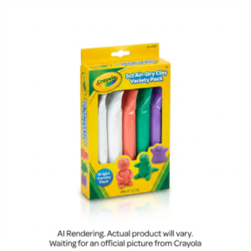 Argile à modeler Crayola Air-Dry Clay — 5 pièces