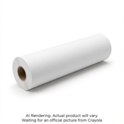 Rouleau de papier pour chevalet Crayola