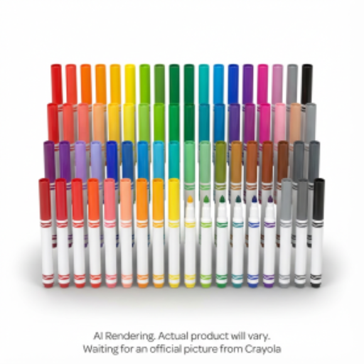 Marqueurs lavables à pointe fine Pip-Squeaks Crayola — 64 couleurs