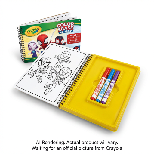 Cahier d’activités réutilisable Crayola