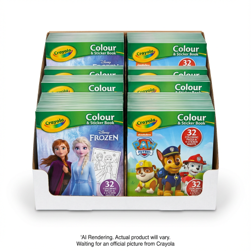Présentoir Crayola