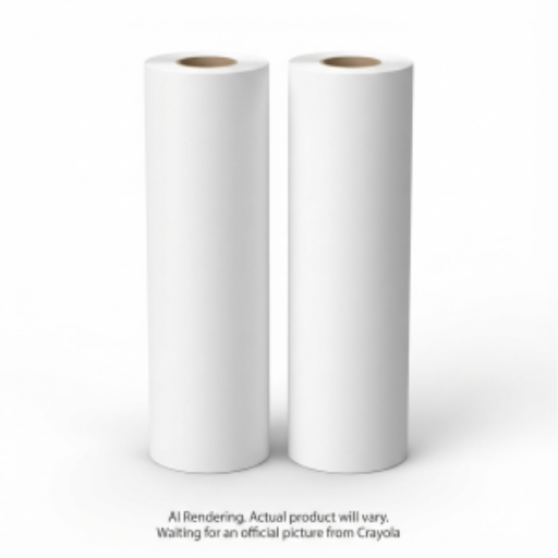 Rouleau de papier pour chevalet Crayola — paquet de 2