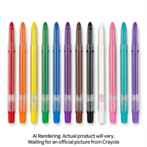 Mini crayons Twistables Crayola — 12 couleurs, Silly Scents