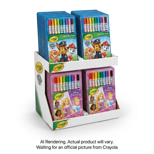 Présentoir Crayola