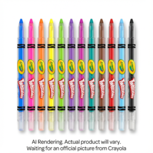 Crayons de couleur Crayola couleurs vives — 12 couleurs