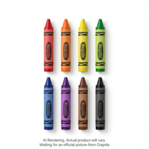 Crayons jumbo Crayola — 8 couleurs