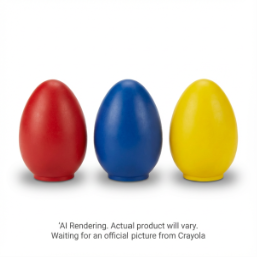 Crayons de cire lavables à prise paume Crayola — 3 couleurs