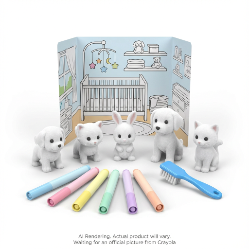 Ensemble de jeu Scribble Scrubbie Crayola