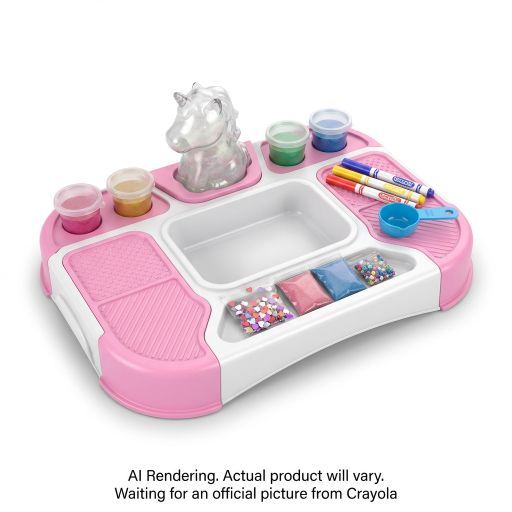 Trousse sensorielle Goo Crayola — licorne