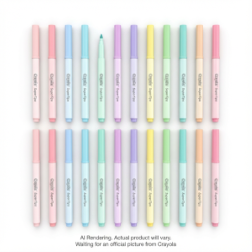Marqueurs lavables Super Tips Crayola — 20 couleurs