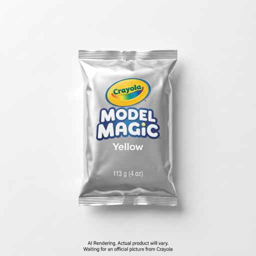 Pâte à modeler Model Magic Crayola — jaune, 113 g