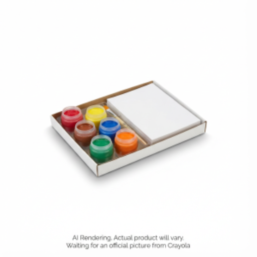 Peinture lavable anti-dégât Crayola — 5 couleurs