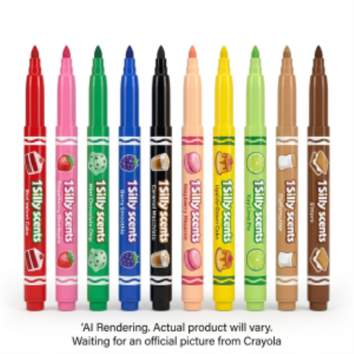 Marqueurs Crayola Silly Scents Smash Ups — 10 couleurs