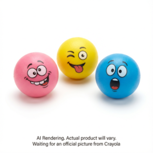 Globbles Crayola — visages, 3 pièces