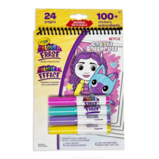 Cahier d’activités réutilisable Crayola