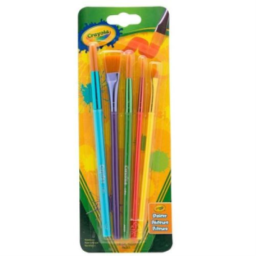 Pinceaux d’art premium Crayola — 5 pièces