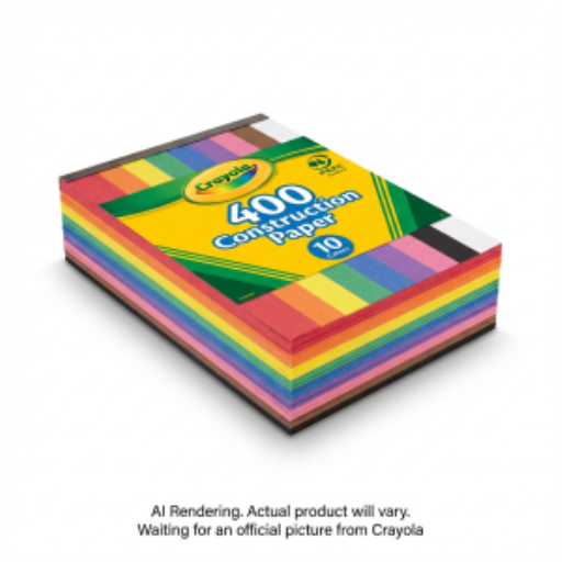 Papier de construction Crayola — 400 feuilles