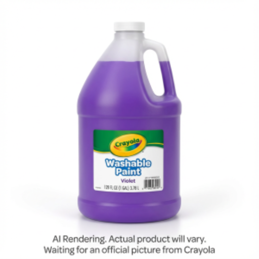 Peinture lavable Crayola — violet, 128 oz / 3,78 L