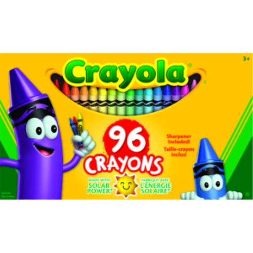 Crayons de cire Crayola — 96 couleurs