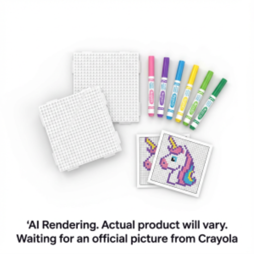 Ensemble Wixels Crayola — licorne