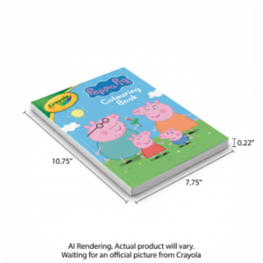 Livre de coloriage Crayola — Peppa Pig, 48 pages