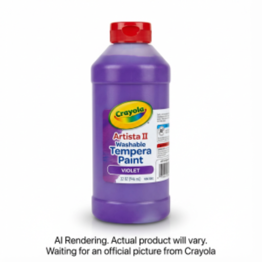 Peinture tempera lavable Crayola — violet, 946 ml