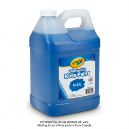 Peinture lavable Crayola — bleu, 128 oz / 3,78 L