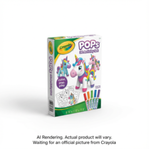 Ensemble d’activité 3D POPs Crayola — gonflables