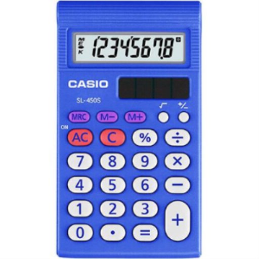 Calculatrice compacte Casio SL-450L