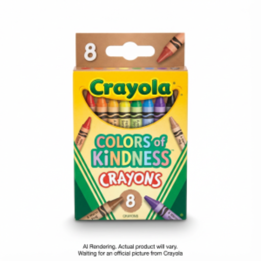 Crayons Crayola Colors of Kindness — 8 couleurs